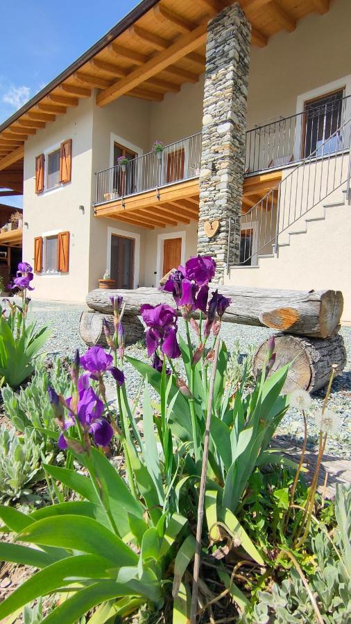 Ferienwohnung Semi Al Vento: La Bio-Casa Nel Giardino Incantato! Paesana Exterior foto