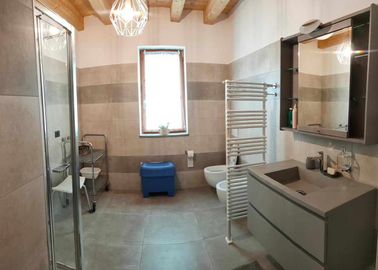 Ferienwohnung Semi Al Vento: La Bio-Casa Nel Giardino Incantato! Paesana Exterior foto